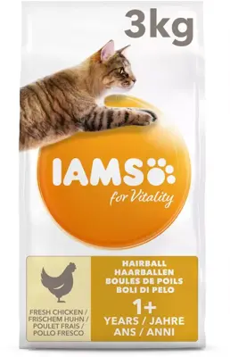 Cat hairb cntrol ad chkn 3kg