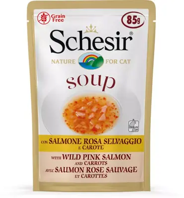 Cat pch soup pnk slm&crt 85g