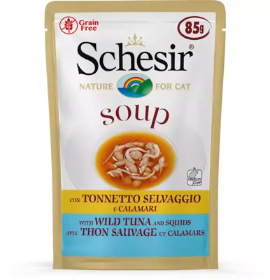 Cat pch soup tuna&squids 85g