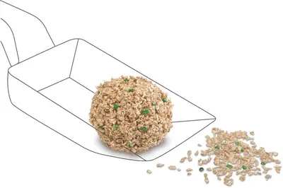 Cat's Best Sensitive – Antibacteriële Houtkorrels 20 L - afbeelding 4