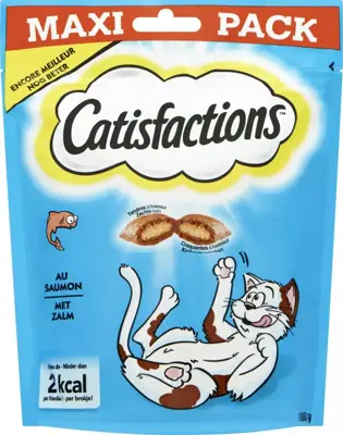 Catisfactions kattensnack Maxi Pack zalm 180g