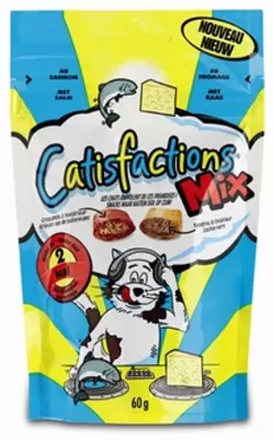 catisfactions mix zalm&kaas 60 gr