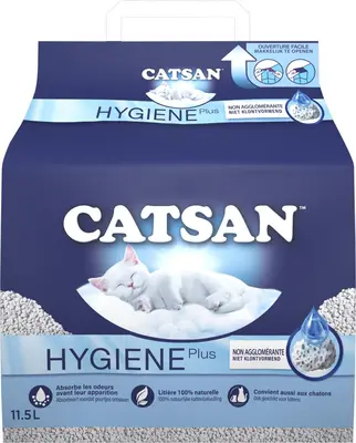 Catsan Hygiene Plus – Kattenbakvulling 11,5 L