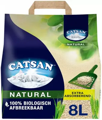 CATSAN kattenzand natural 8 liter zak