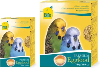 CéDé eivoer grasparkiet 1kg