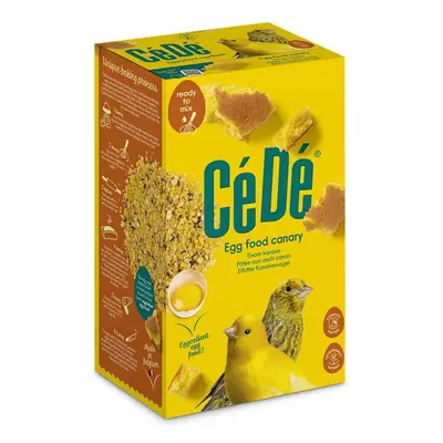CéDé eivoer kanarie droog 1kg - afbeelding 1