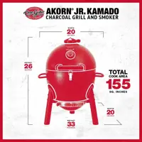 Char-griller - Akorn Jr. kamado grill & smoker - afbeelding 5