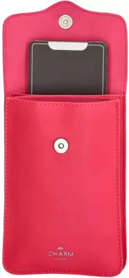 Charm London piccadilly telefoontasje fuchsia - afbeelding 2