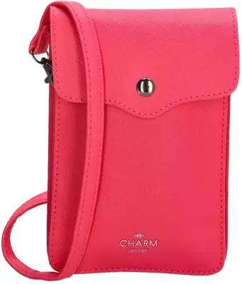 Charm London piccadilly telefoontasje fuchsia - afbeelding 1