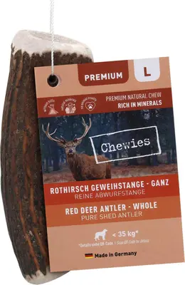 Chewies edelhertengewei heel L