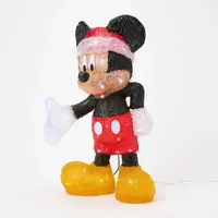 Christmas Mickey Mouse Lit Large Statue - afbeelding 6