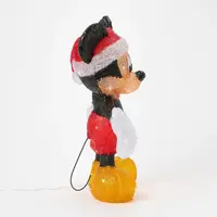 Christmas Mickey Mouse Lit Large Statue - afbeelding 8