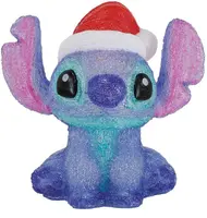 Christmas Stitch Acrylic Lit Medium Statue  - afbeelding 1