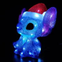 Christmas Stitch Acrylic Lit Medium Statue  - afbeelding 4