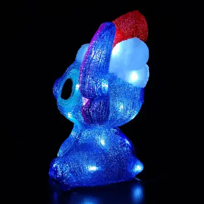 Christmas Stitch Acrylic Lit Medium Statue  - afbeelding 5