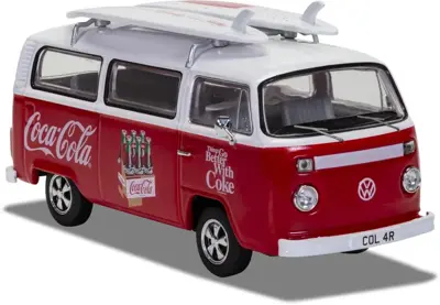 Coca-cola vw t2 surfbusje - afbeelding 3