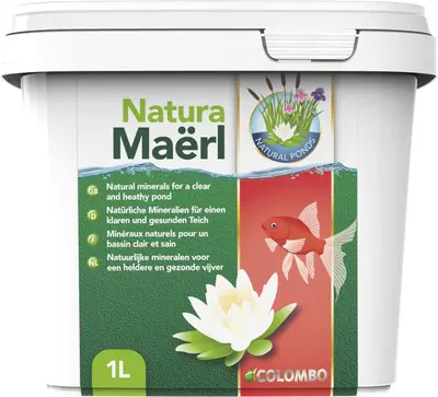 Colombo Natura Maërl 1000ml | Natuurlijke mineralen voor een heldere en gezonde vijver