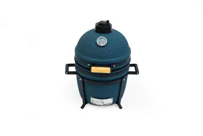 Compact kamado barbecue blauw 16 inch - afbeelding 2