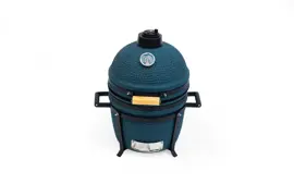 Compact kamado barbecue blauw 16 inch - afbeelding 2