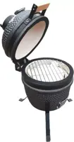 Compleet - Own Grill 13 inch kamado barbecue V1 zwart met heatdeflector - afbeelding 8