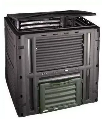 Compostbak 450 liter zwart/groen