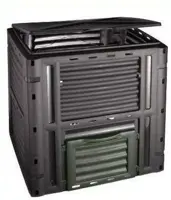 Compostbak 450 liter zwart/groen kopen?