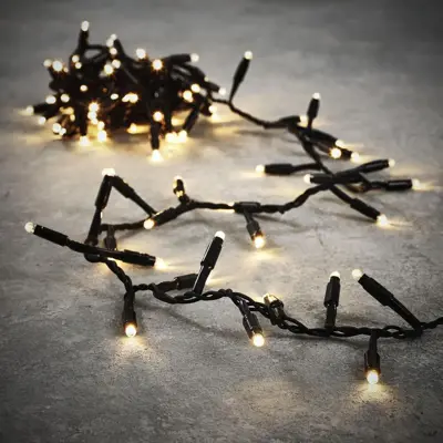 Connect 24 cluster black ww 98led -l350cm - afbeelding 1