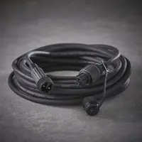 Connect 24 extension cord black extra 1000cm - afbeelding 1