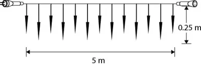 Connect 24 icicle ww 42led extra ip44 500xh25cm - afbeelding 2