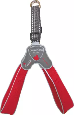 Coralpina harness Cinquetorri rood maat 5
