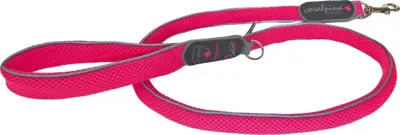 Coralpina leash Cinquetorri fluoriserend roze, 18 mm/110 cm - afbeelding 2