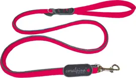 Coralpina leash Cinquetorri fluoriserend roze, 18 mm/110 cm - afbeelding 1