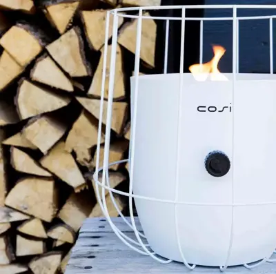 Cosi Fires gaslantaarn cosiscoop basket white - afbeelding 2