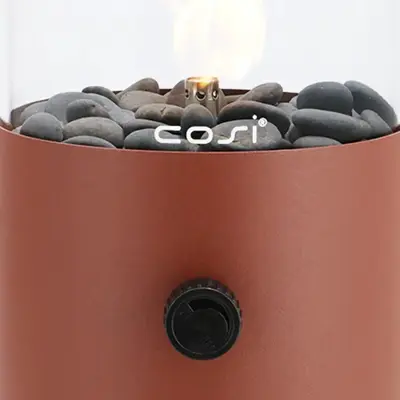 Cosi Fires gaslantaarn cosiscoop original terra brown - afbeelding 3