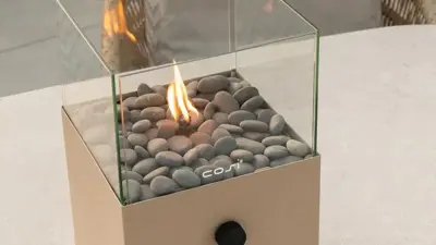 Cosi Fires gaslantaarn cosiscoop square sandy beige - afbeelding 4