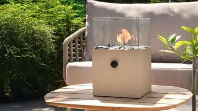 Cosi Fires gaslantaarn cosiscoop square sandy beige - afbeelding 6