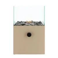 Cosi Fires gaslantaarn cosiscoop square sandy beige - afbeelding 1
