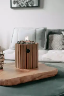 Cosi Fires gaslantaarn cosiscoop timber round - afbeelding 5