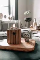 Cosi Fires gaslantaarn cosiscoop timber round - afbeelding 9