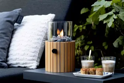 Cosi Fires gaslantaarn cosiscoop timber round - afbeelding 2