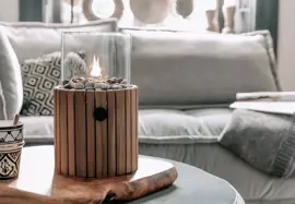 Cosi Fires gaslantaarn cosiscoop timber round - afbeelding 7