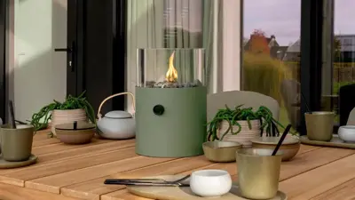 Cosi Fires gaslantaarn cosiscoop xl moss green - afbeelding 6