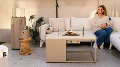 Cosi Fires gaslantaarn cosiscoop xl sandy beige - afbeelding 6