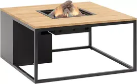 Cosi Fires vuurtafel cosiloft 100 lounge table anthracite/teak - afbeelding 1