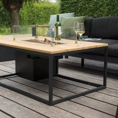 Cosi Fires vuurtafel cosiloft 120 lounge table black/black - afbeelding 3