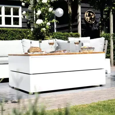 Cosi Fires vuurtafel cosipure 120 black/teak - afbeelding 3