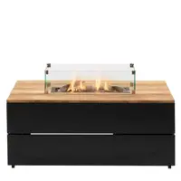 Cosi Fires vuurtafel cosipure 120 black/teak - afbeelding 2