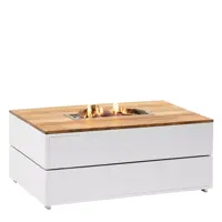 Cosi Fires vuurtafel cosipure 120 white/teak - afbeelding 1