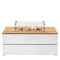 Cosi Fires vuurtafel cosipure 120 white/teak - afbeelding 2