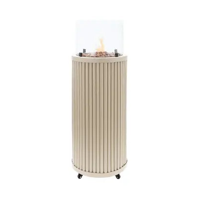 Cosi Fires vuurzuil curved sandy beige - afbeelding 1